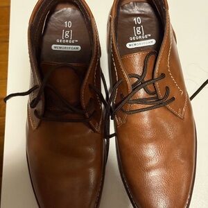 George Men's Tan and Brown Oxfords